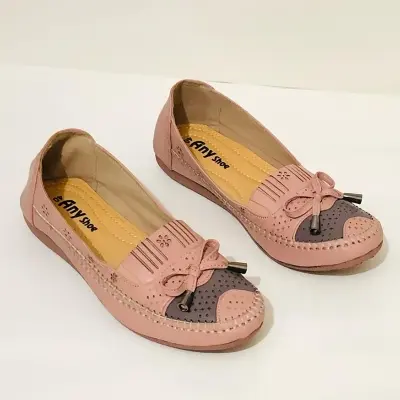 Picture of Girls Regularly Useable Long Lasting Original Leather Made Loafer for Ladies and Girls and Women's | Multicolor Loafer (Multicolor)