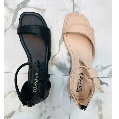 Picture of Exclusive Belt System Fashionable Look Shoes For Women and Girls | Girls Cute Slim Heel Shoes
