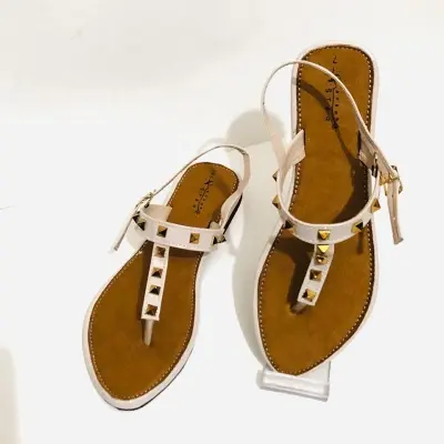 Picture of Girls Gorgeous New Design Slim Heels Stone Style Flat Sandals- Ladies New Collection Cheap Price Shoes - Womens Back Belt Shoes
