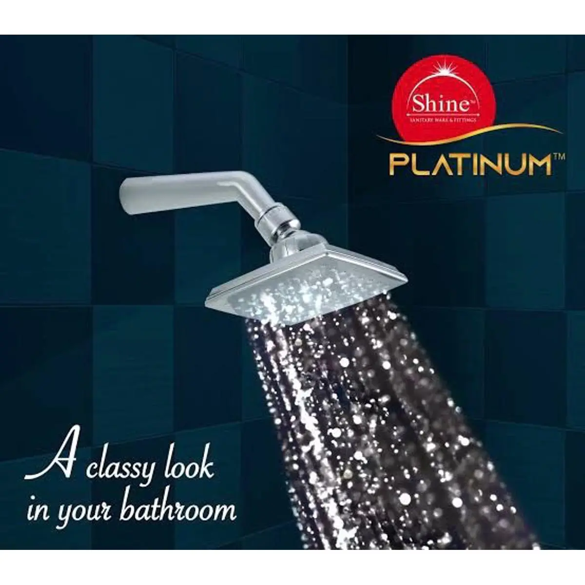 Picture of Aqua Wall Shower -Silver Color (Silver)