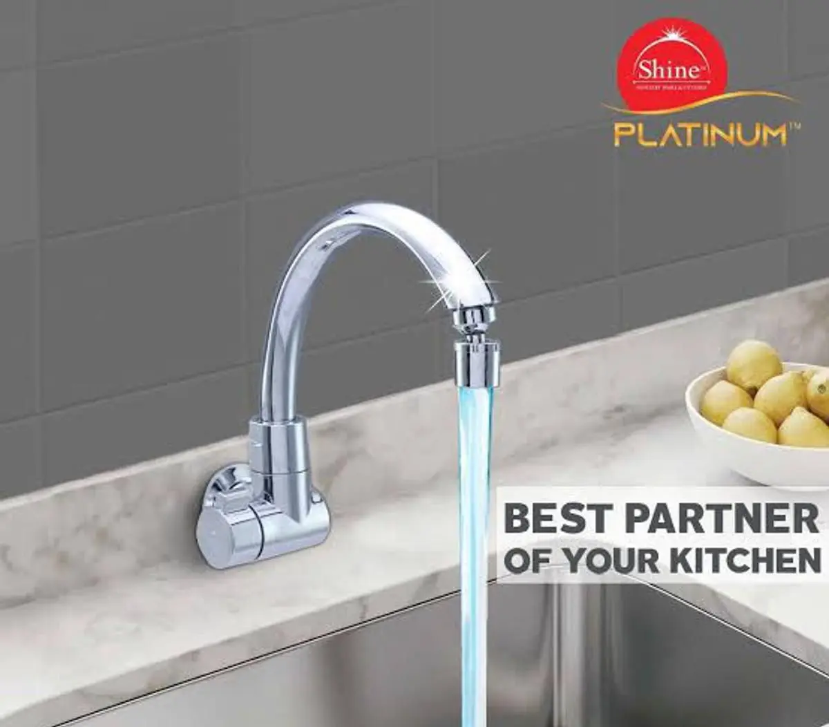 Picture of Roset moving sink tap (Silver)