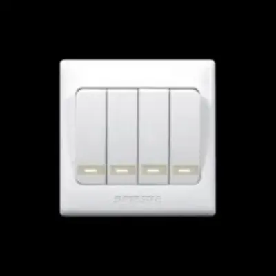 Picture of Rose four gang switch super star (Rose)