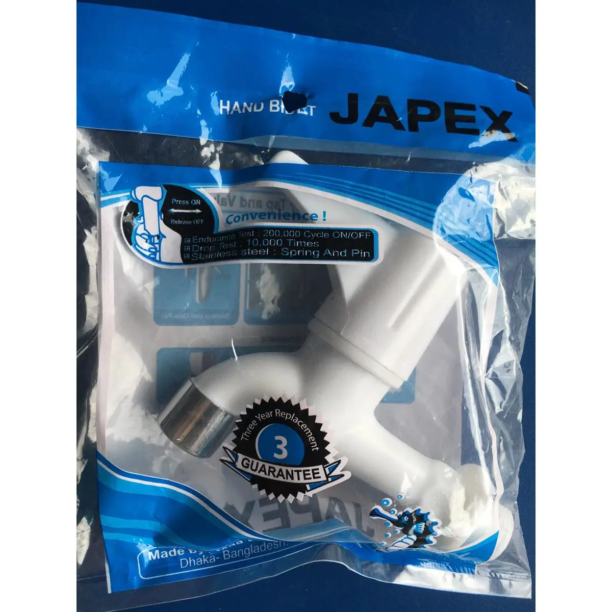 Picture of বাথরুম /রান্নাঘর এর জন্য হ্যান্ডেল পানির কল - bathroom accessories (White)