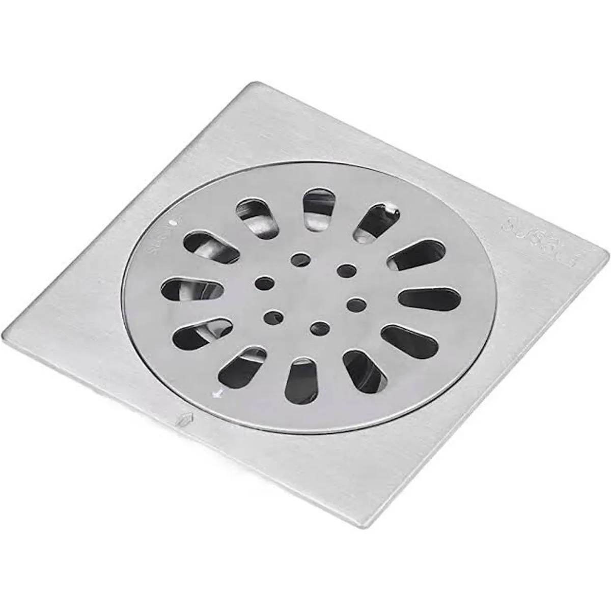 Picture of Bathroom/kitchen 5” floor drain conceal box jali (Silver)