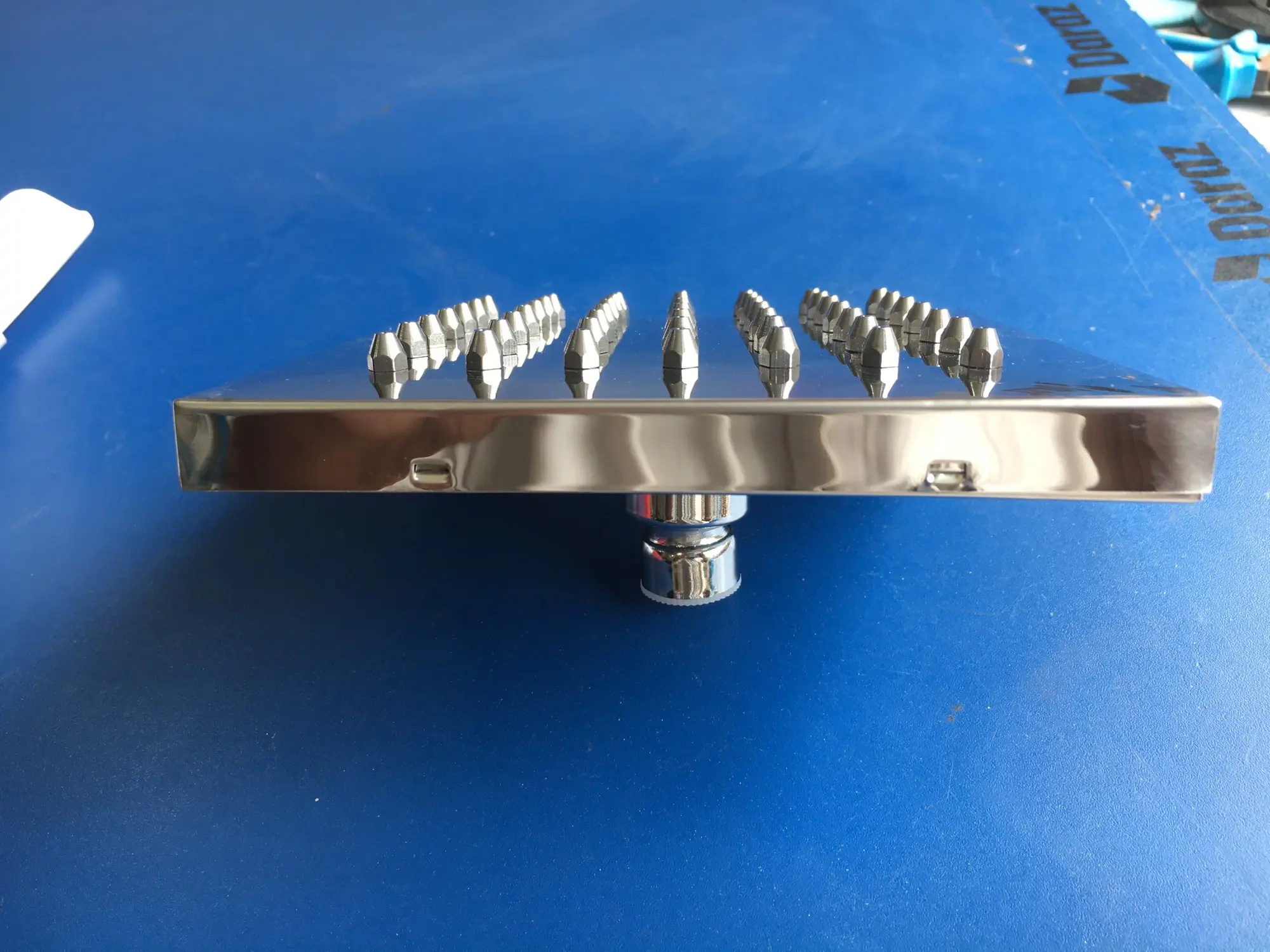 Picture of 6”rainfall shower head  with anti blocking stainless steel nozzle (Silver)