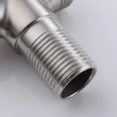 Picture of STAINLESS STEEL TWO IN 1 ANGLE VALVE (Silver)