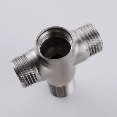 Picture of STAINLESS STEEL TWO IN 1 ANGLE VALVE (Silver)