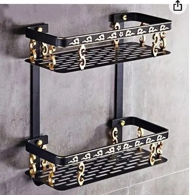 Picture of ANTIQUE Double layer china wall self (Black)