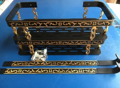 Picture of ANTIQUE Double layer china wall self (Black)