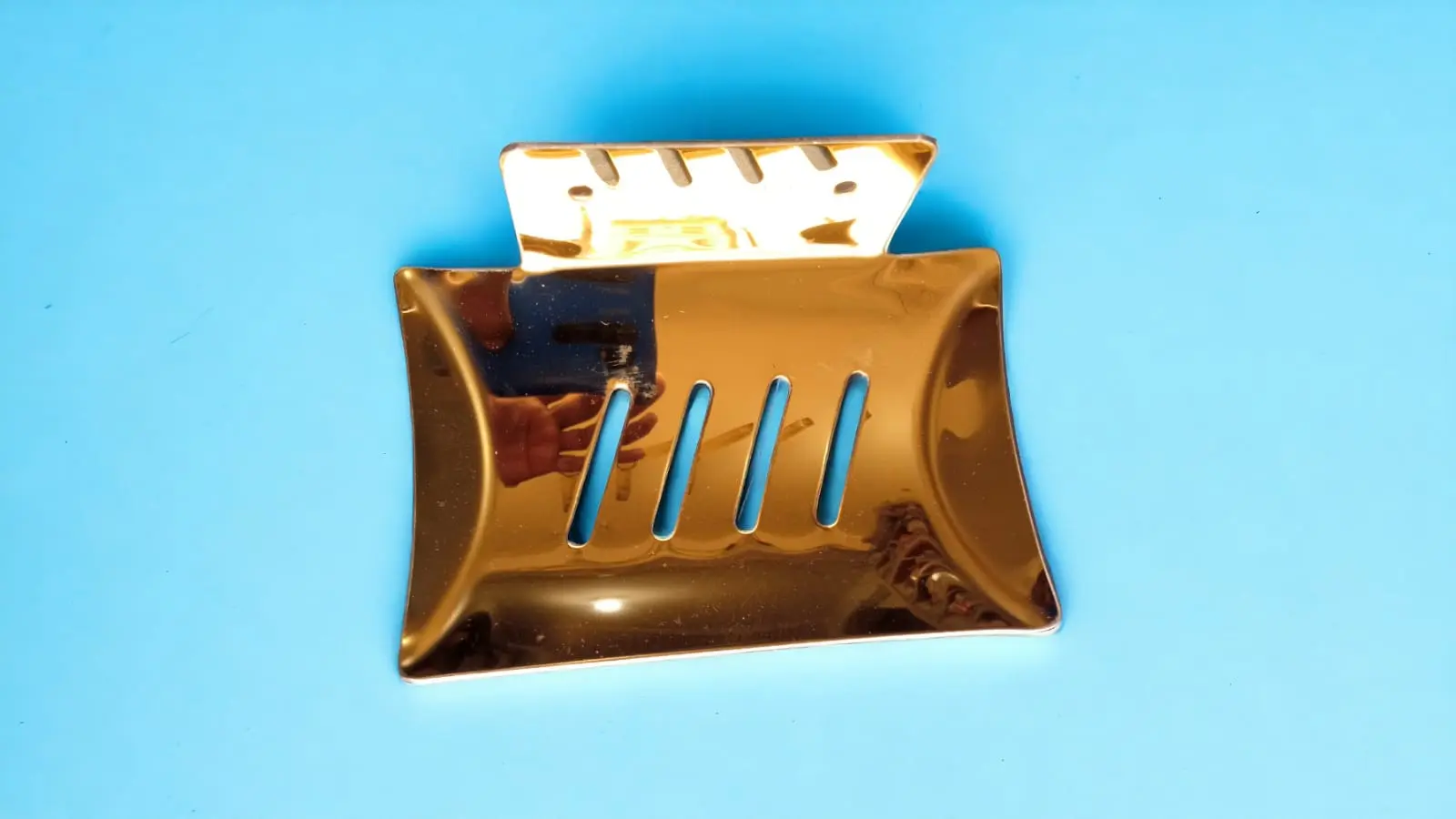 Picture of Wall Mounted Stainless Steel Soap Case Golden Color (Gold)