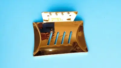 Picture of Wall Mounted Stainless Steel Soap Case Golden Color (Gold)