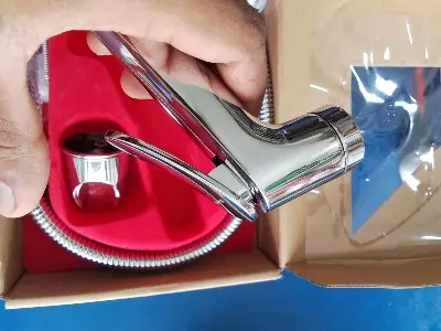 Picture of High Quality European Push Shower ALLORA USA (Silver)