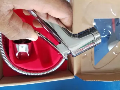 Picture of High Quality European Push Shower ALLORA USA (Silver)