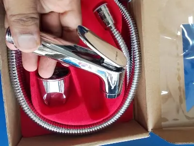 Picture of High Quality European Push Shower ALLORA USA (Silver)