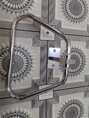 Picture of Square wall mounted towel ring (Silver)