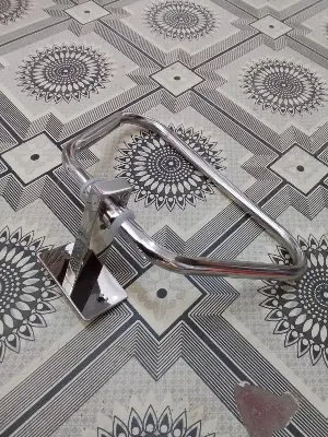 Picture of Square wall mounted towel ring (Silver)