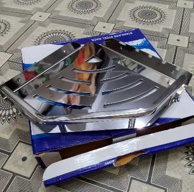 Picture of Stainless Steel Corner Self Bathroom/Kitchen (Silver)