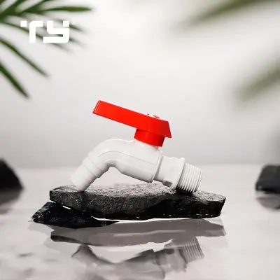 Picture of CHINA PVC HOSE BIB COCK (White)