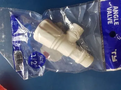 Picture of China PVC Plastic Kitchen/Bathroom Faucet Angle Valve (White)