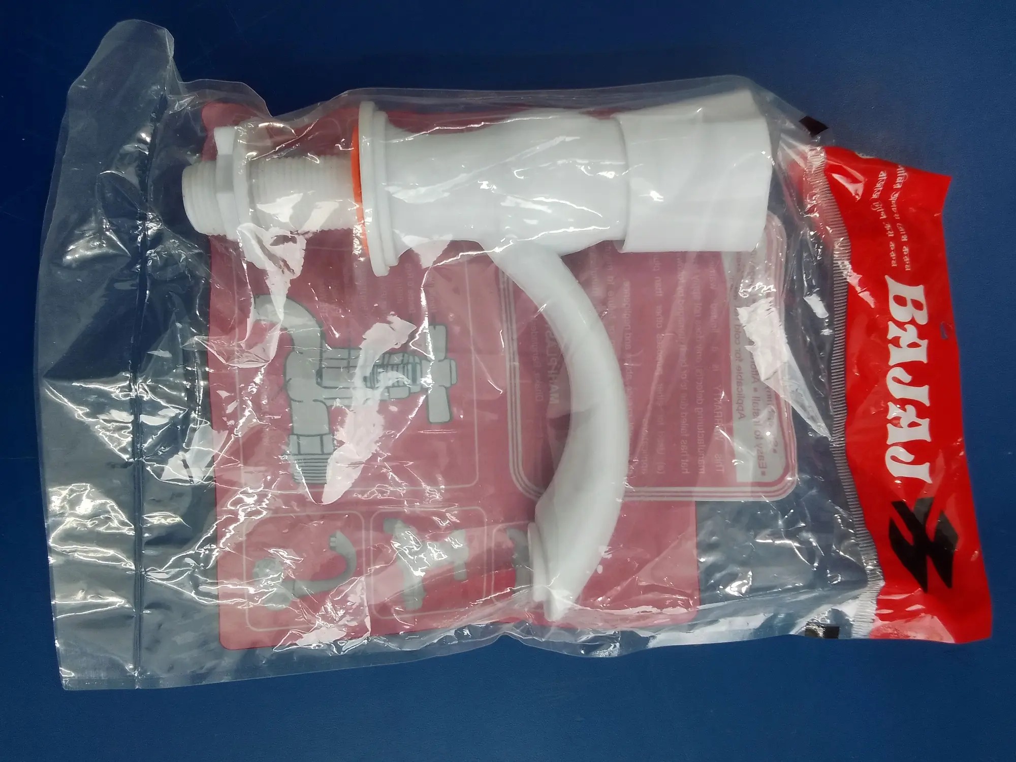 Picture of Basin Pillar Cock Thread -White (White)