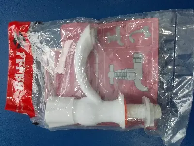 Picture of Basin Pillar Cock Thread -White (White)