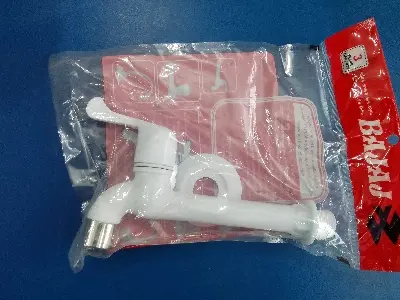 Picture of HANDLE SINK BIB COCK (White)