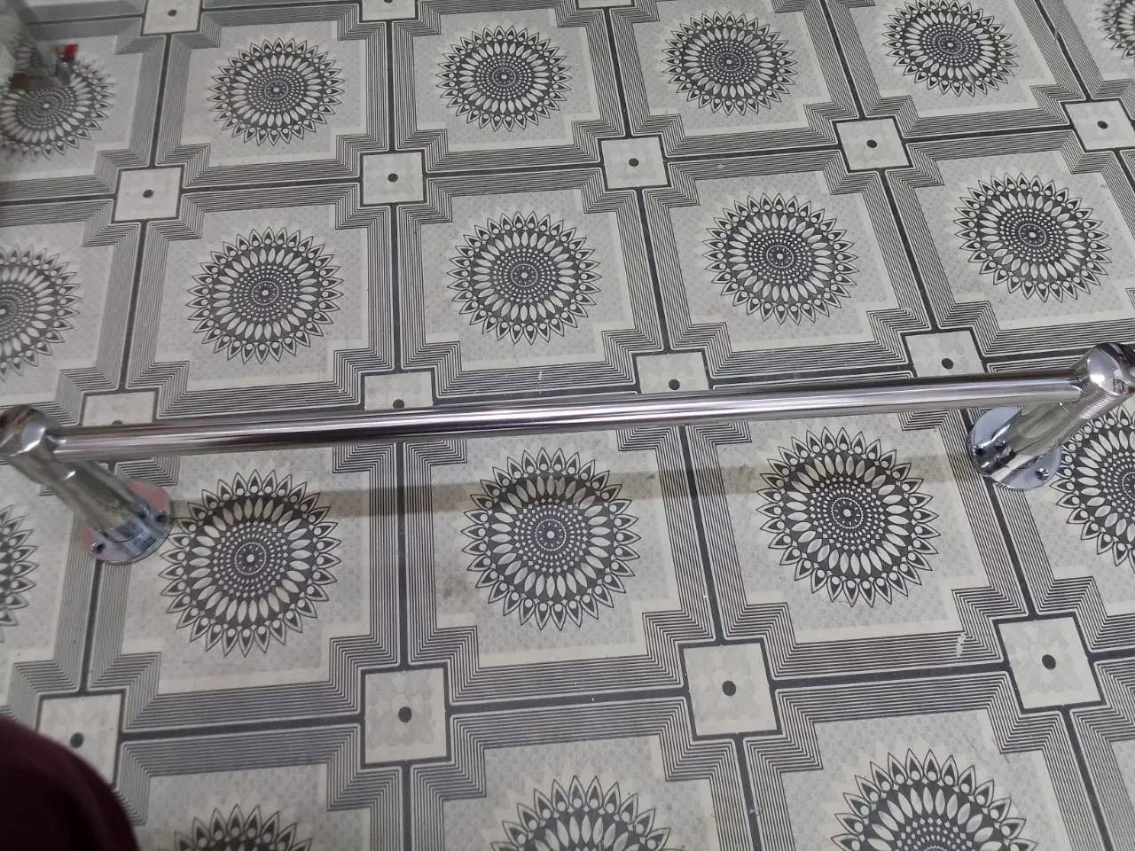 Picture of Towel Bar, Stainless Steel towel rail , Wall Mounted Stainless Steel (Size : 60cm) (Silver)