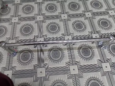 Picture of Towel Bar, Stainless Steel towel rail , Wall Mounted Stainless Steel (Size : 60cm) (Silver)