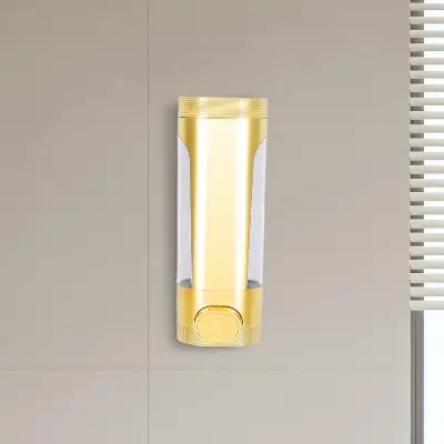 Picture of Wall Mounted Soap Dispenser 400ml Shower Dispenser for Family Shower Kitchen Gold | Soap Dishes & Dispensers | Bath-china