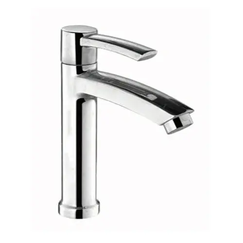Picture of 7" Modern Basin pillar Cock Zinc Material/wash basin Faucet (Silver)