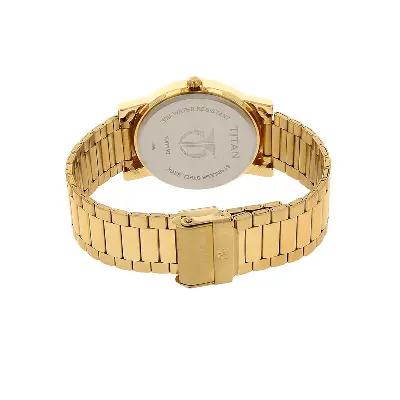 Picture of Titan 1647Ym01 Quartz Analog Silver Dial Stainless Steel Strap Watch For Men