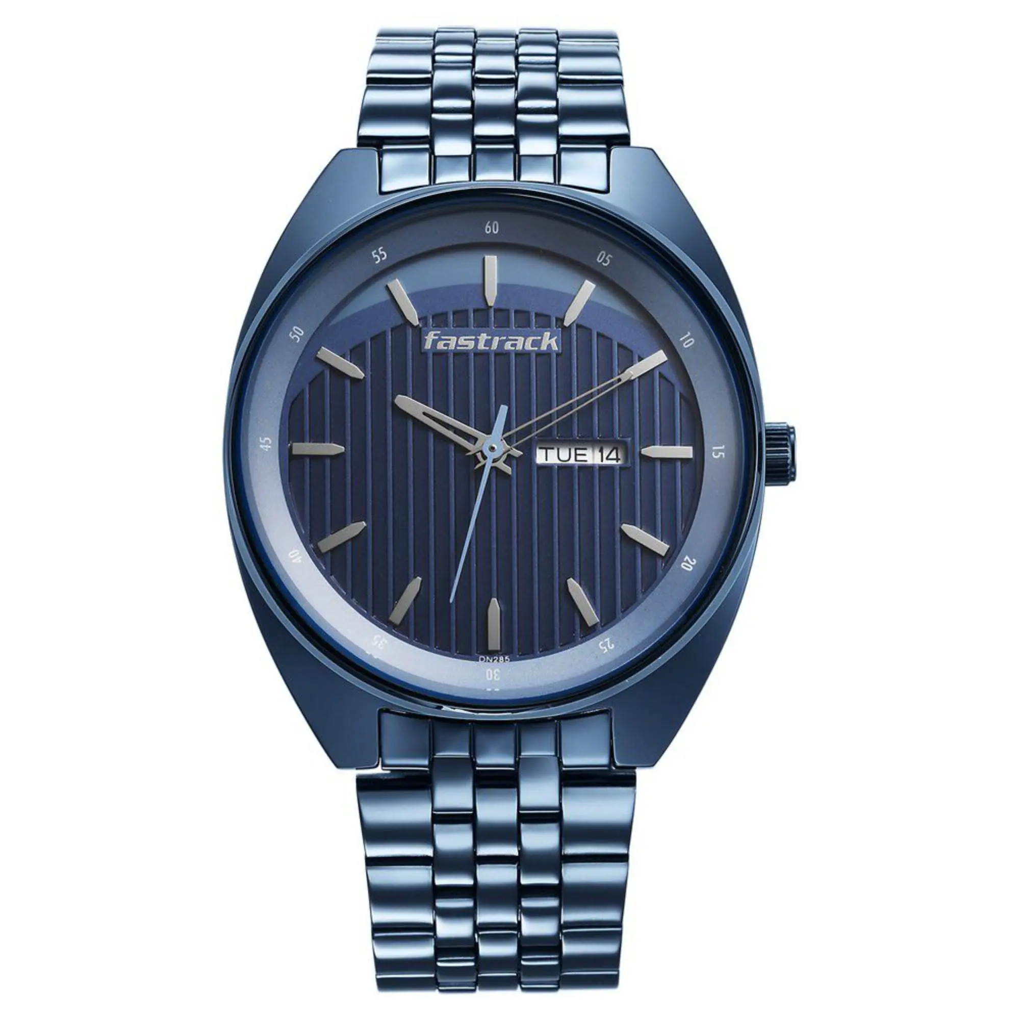 Picture of Fastrack Snob X Blue Dial Metal Strap Watch for Guys