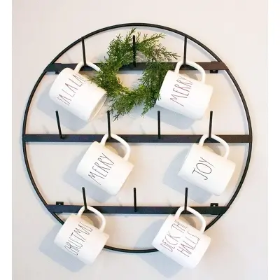 Picture of Metal  mounted mug hanger - 1 pc (Black)