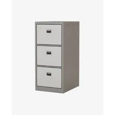 Picture of Metal file cabinet 3 drawer -1pc (Grey)