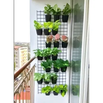 Picture of Metal Grill tub hanging Net 48×24 inches (Black)