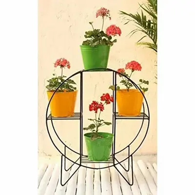 Picture of Metal Flower/Plant Stand 2feet circle (Black)