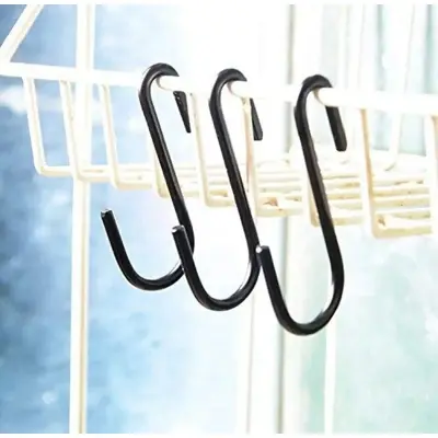 Picture of Metal 'S' shape Hook- 10pc (Black)