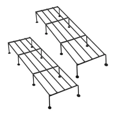 Picture of  Stand For Planter indoor and Outdoor Gamla Planters - 24 inches for Use Plant Container Set (Pack of 2) (Black)