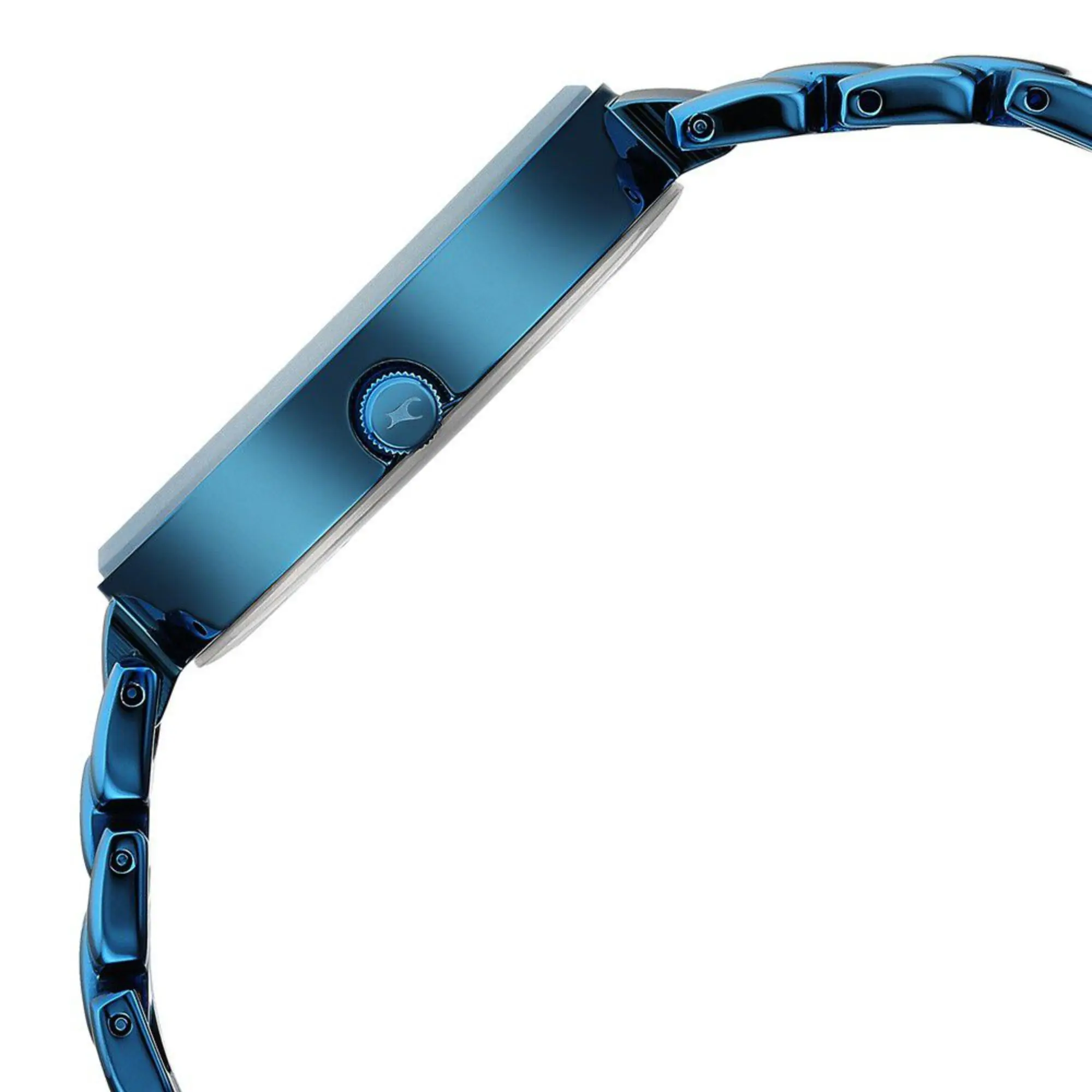 Picture of Fastrack Style Up Quartz Analog Blue Dial Metal Strap Watch for Girls