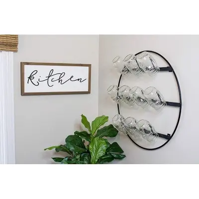 Picture of Metal  mounted mug hanger - 1 pc (Black)