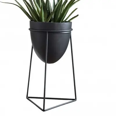 Picture of Metal Plant Stand Corner- 1pc (Black)