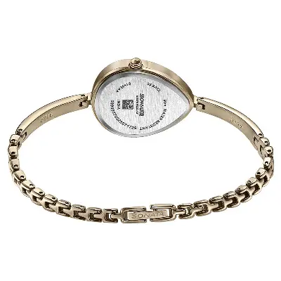 Picture of Sonata Gold Oval Dial Gold Strap Watch For Ladies