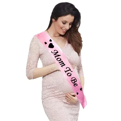 Picture of Baby Shower Mom to Be Sash - Pink