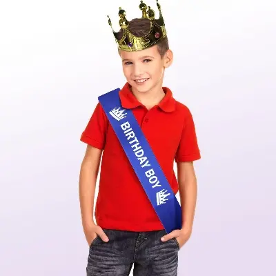 Picture of Birthday Boy Sash For Birthday - Multicolor