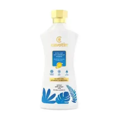 Picture of Cavotin Ultra Cool Anti-Dandruff Shampoo 250ml Bd.