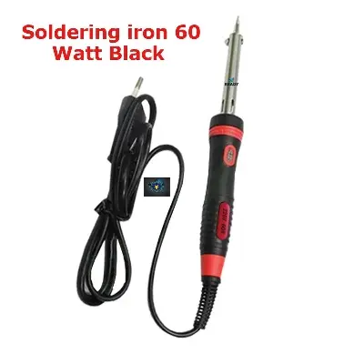 Picture of Soldering iron 60 Watt- Black with indicator (Multicolor)