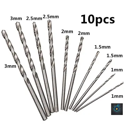 Picture of Drill Bits,DC Drill Motor bits-10Pcs(Especial) (Silver)