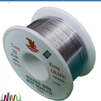 Picture of Tong Kong Hi Grade Best Quality Soldering Wire 50 Grams (Silver)