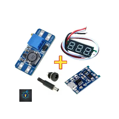 Picture of UPS Kit, DIY Wi-Fi Mini UPS Kit FOR UNO & router (Multicolor)