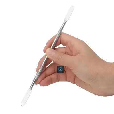 Picture of 1Pcs Stainless Steel Opening Tools Boot Stick Dual End Opener Tools (Silver)